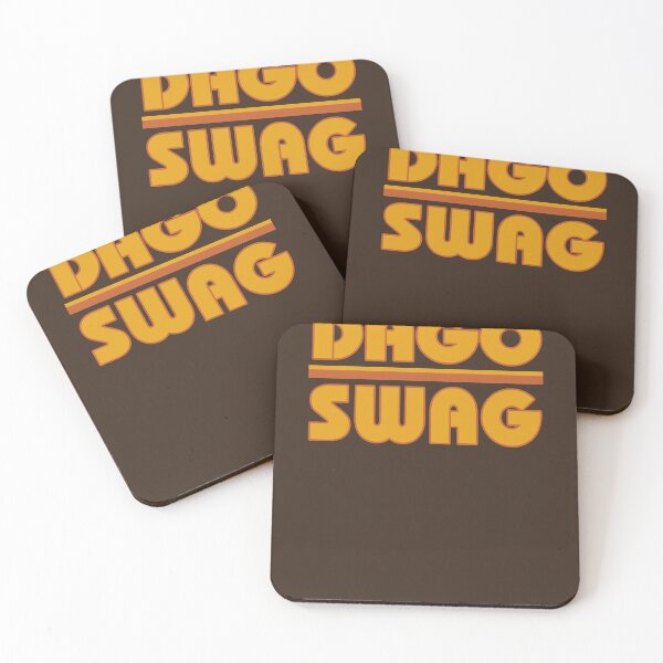 Item preview, Dago Swag Slam Diego Sunset Palm Tree Diego Baseball Home Run designed and sold by 9ine9.