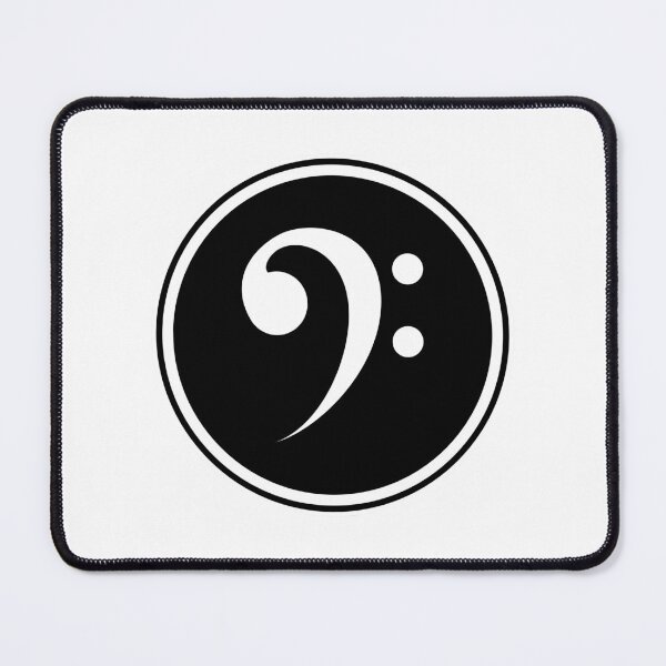 Item preview, Bass Clef - Music - Musician designed and sold by JourneyCreative.