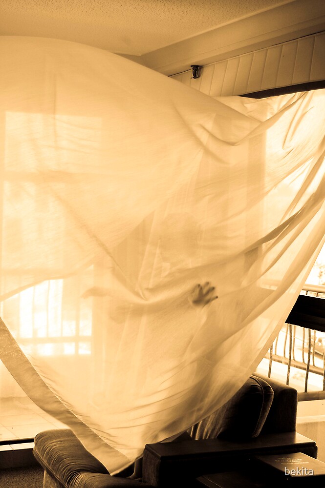 "Flying curtains..." by bekita Redbubble