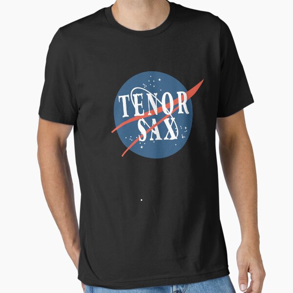 Vista previa del artículo con la obra «Saxo tenor en el espacio», diseñado y vendido por 2djazz.