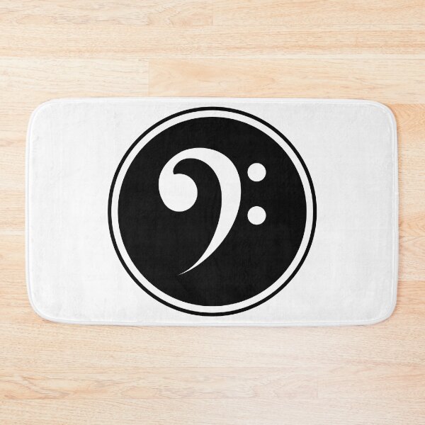 Item preview, Bass Clef - Music - Musician designed and sold by JourneyCreative.