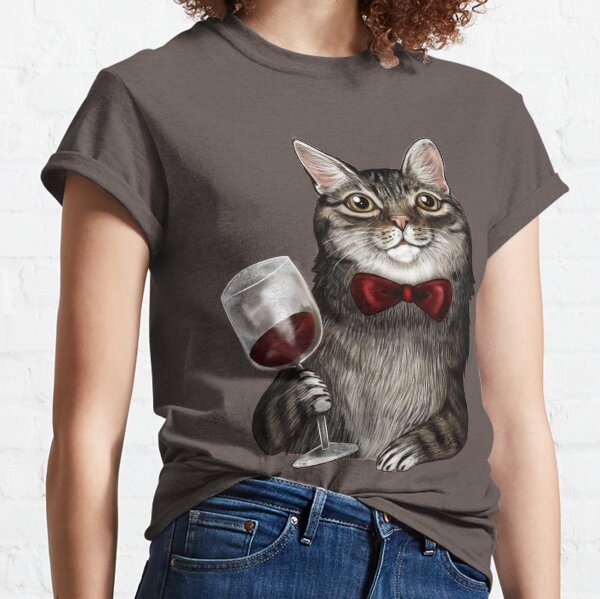 grey cat shirt