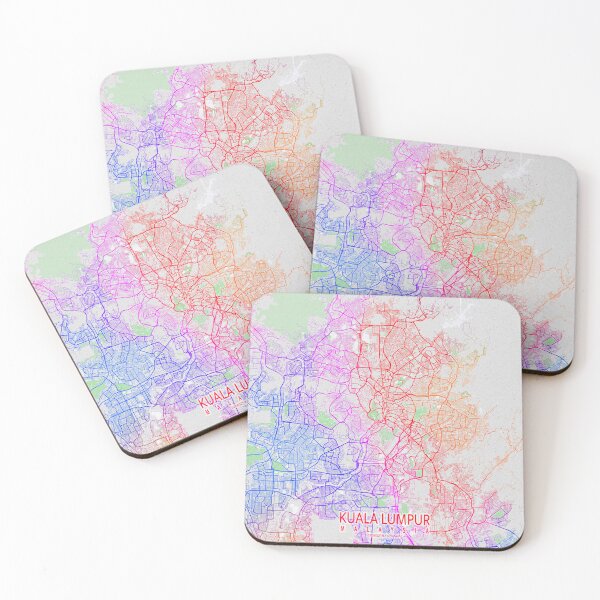 Item preview, Kuala Lumpur City Map of Malaysia - Colorful designed and sold by deMAP.