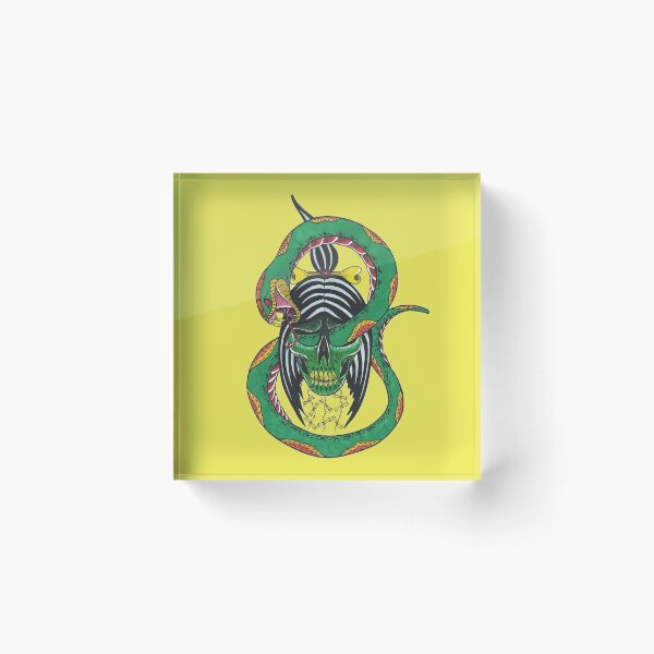 Item preview, Green Shrunken Head - Art By Kev G designed and sold by ArtByKevG.