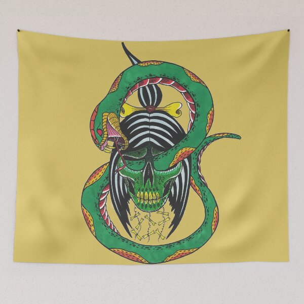 Item preview, Green Shrunken Head - Art By Kev G designed and sold by ArtByKevG.