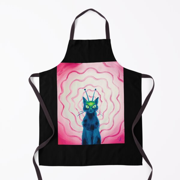 Item preview, Space Cat Psychic Transmission designed and sold by LeslieBla48407.