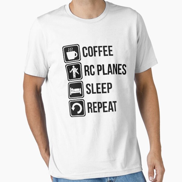 Item preview, Coffee RC Planes Sleep Repeat designed and sold by BeyondEvolved.