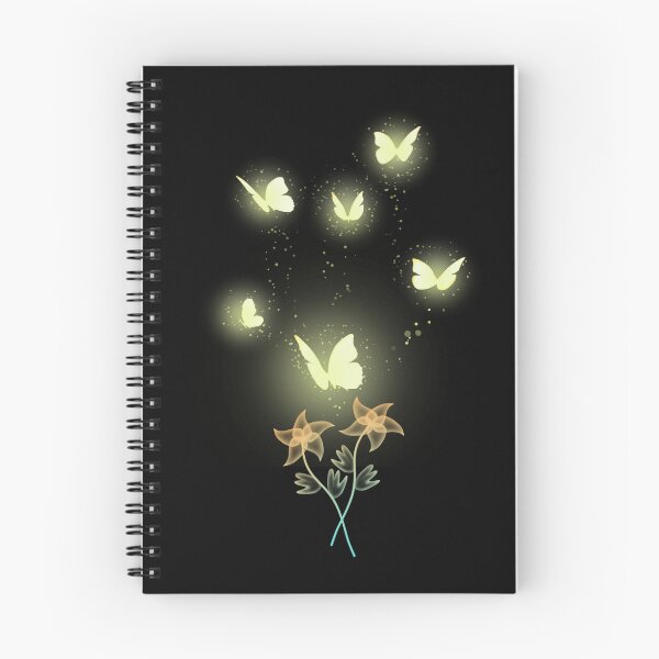 Item preview, Glowing Yellow Butterflies Flower Art - Garden Design designed and sold by CreativNode.