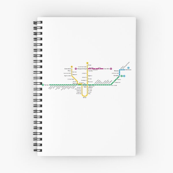 Item preview, Simplified TTC Map designed and sold by bzmw.