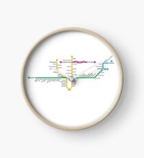 Simplified TTC Map Clock