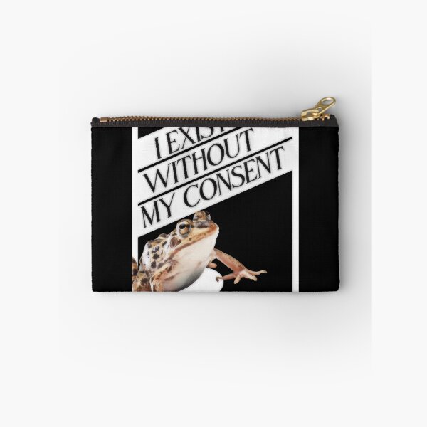 Item preview, I Exist Without My Consent Existential Toad  designed and sold by MccoyLisa.