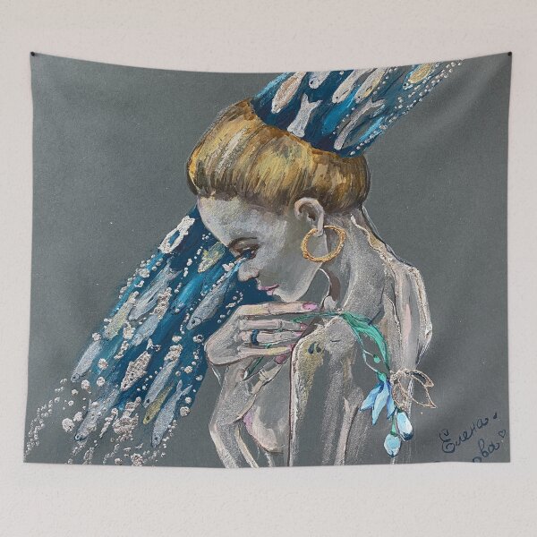 Item preview, Beautiful image of a girl. designed and sold by Elena Reutova.