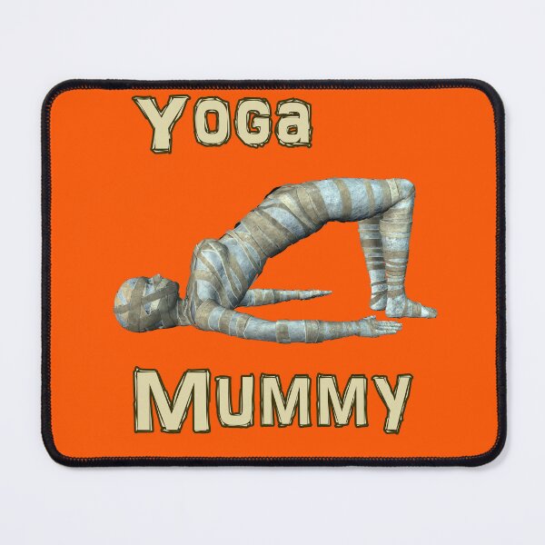 Item preview, Postura del puente de la momia de yoga - Posición de meditación zen designed and sold by captainpeter.