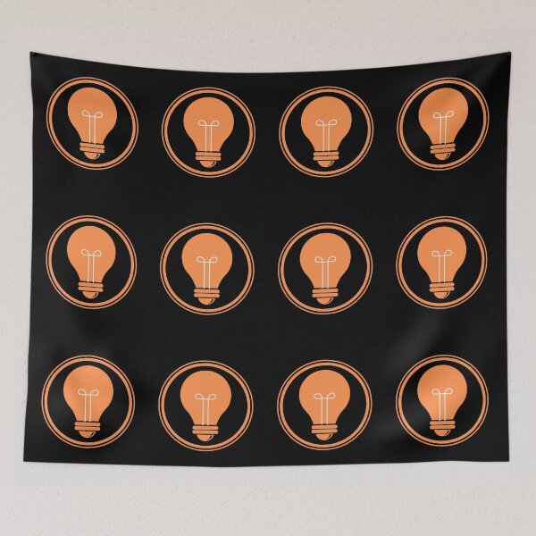 Item preview, Ideas - Bombilla - Naranja designed and sold by JourneyCreative.