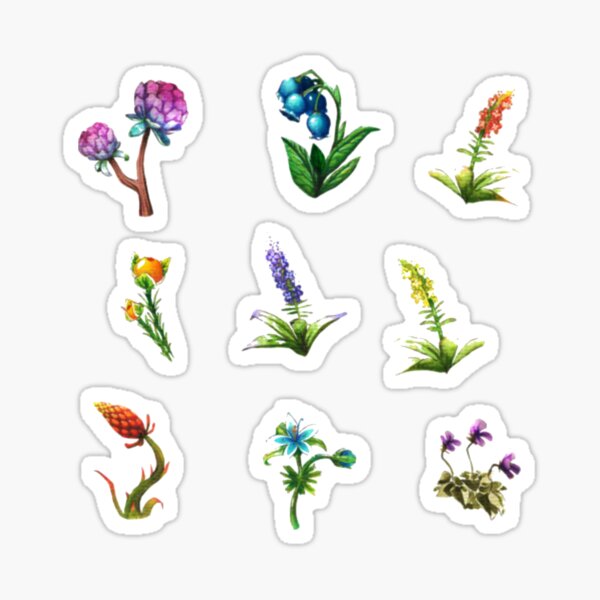 Item preview, BOTW flowers designed and sold by RhysGrantie.