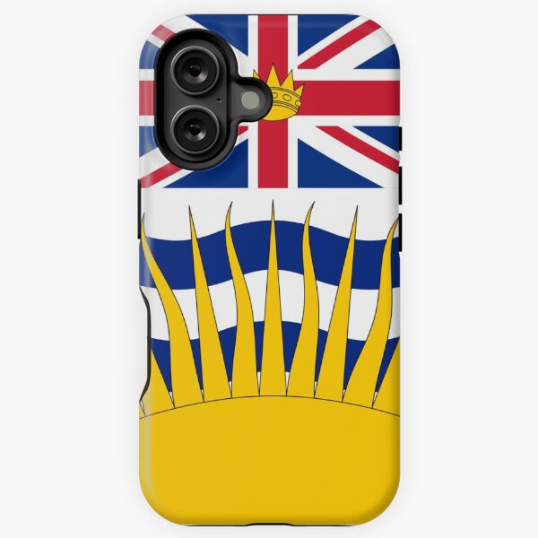 Item preview, British Colombia Flag Phone Case designed and sold by TexanGumbo.