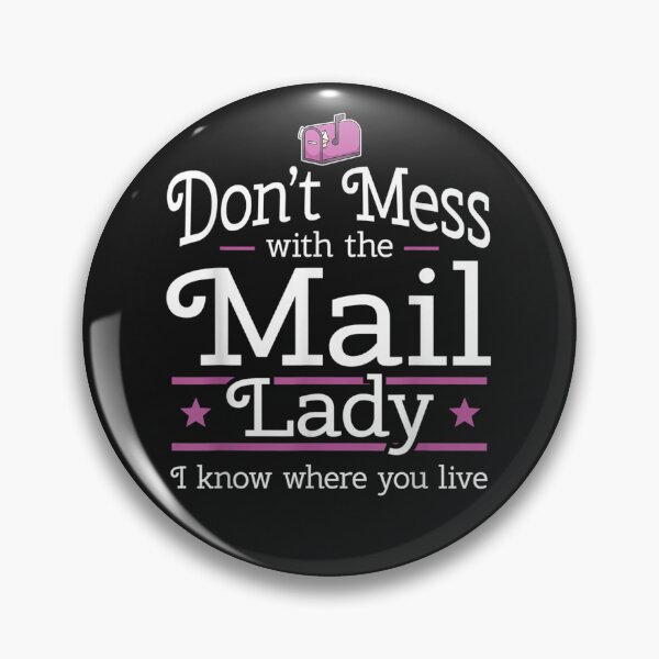 Item preview, Funny Mailwoman Postal Girl Mailbox I Mail Lady Postwoman designed and sold by ryantbnraciti.