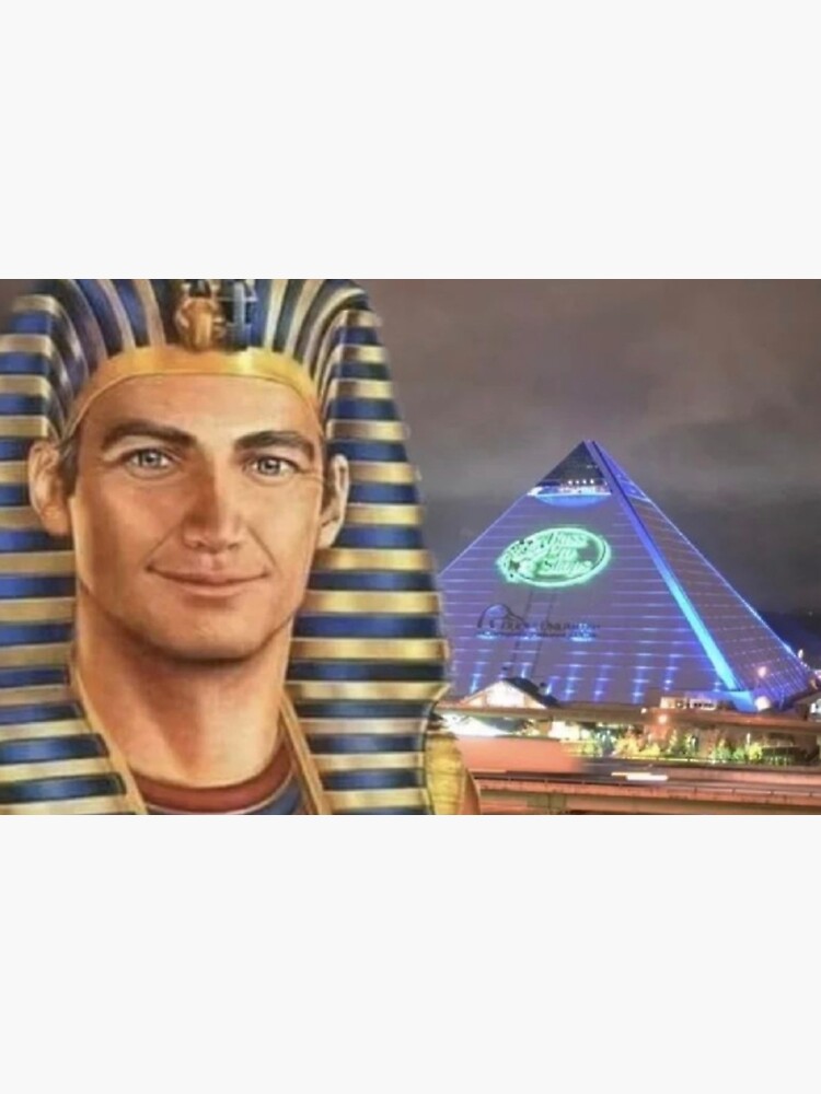 "White Bass Pro Shop Egyptian" Poster for Sale by poopyeahb Redbubble