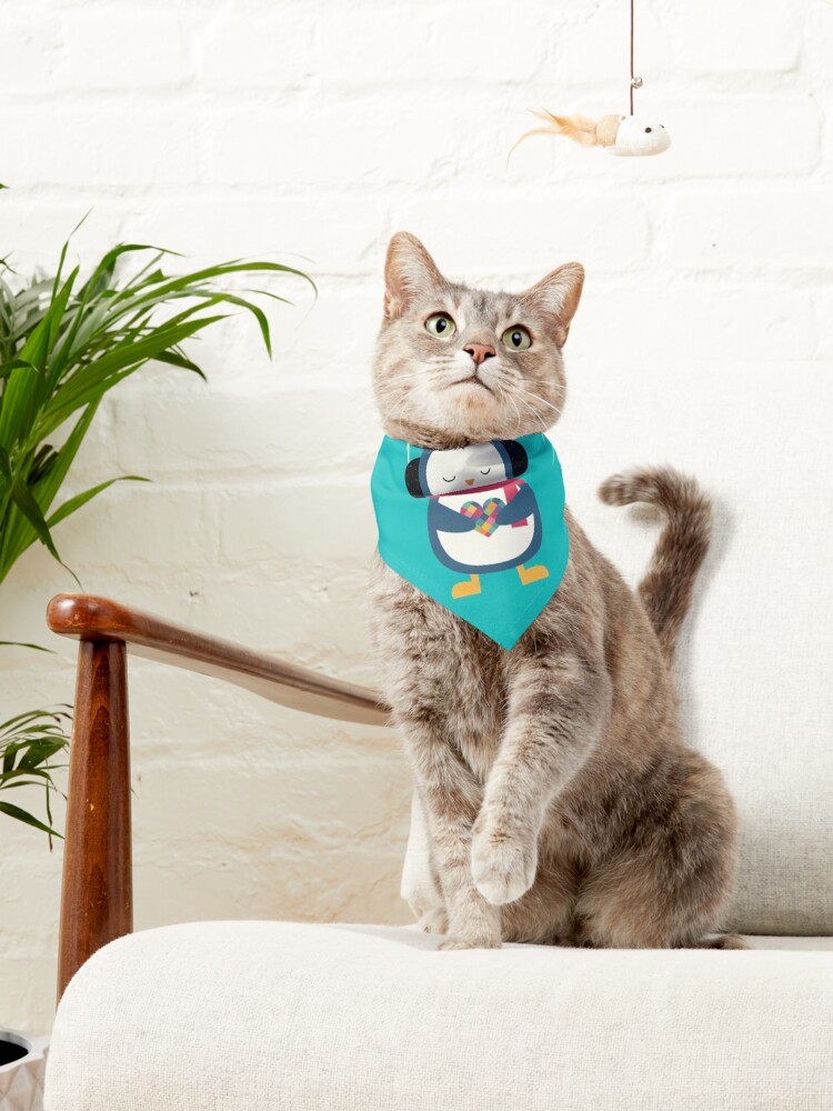 Alternate view of Take My Heart Pet Bandana