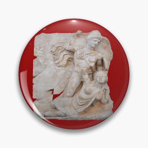 Item preview, Klaudios and Britannia Sebastion Relief Classical Art Cut Out designed and sold by taiche.