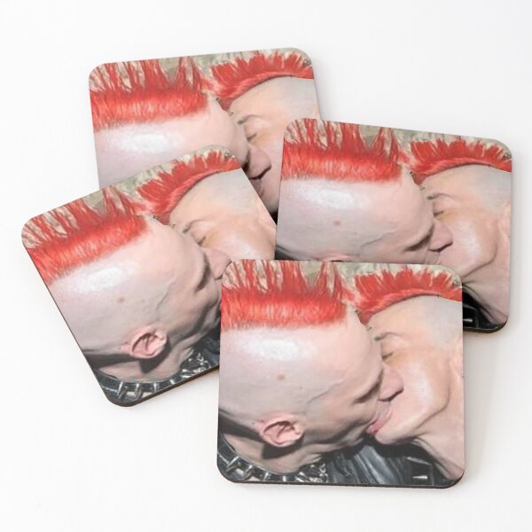 Item preview, Skinhead love, Gay kiss, Mohawks, Man Love, Leather Love,  designed and sold by Nostrathomas66.