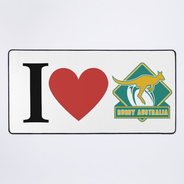Item preview, I Love Aussie Rugby 3 designed and sold by freedom4life.