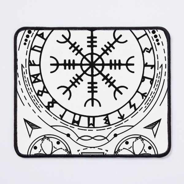 Item preview, Helm Of Awe - Aegishjalmur  Norse Pagan Symbol Classic shirt designed and sold by RoblesJulio.