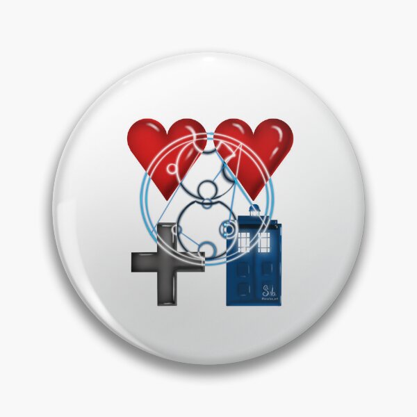 Item preview, two hearts and a blue box designed and sold by acsalva.
