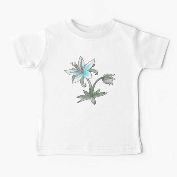 The Silent Princess Flower Baby T-Shirt