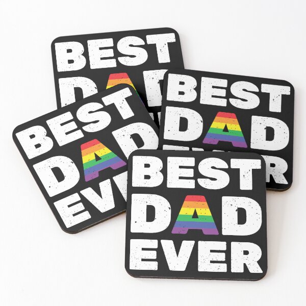 Item preview, Best (Gay) Dad Ever! Father's Day designed and sold by Happy Puppy Print On Demand.