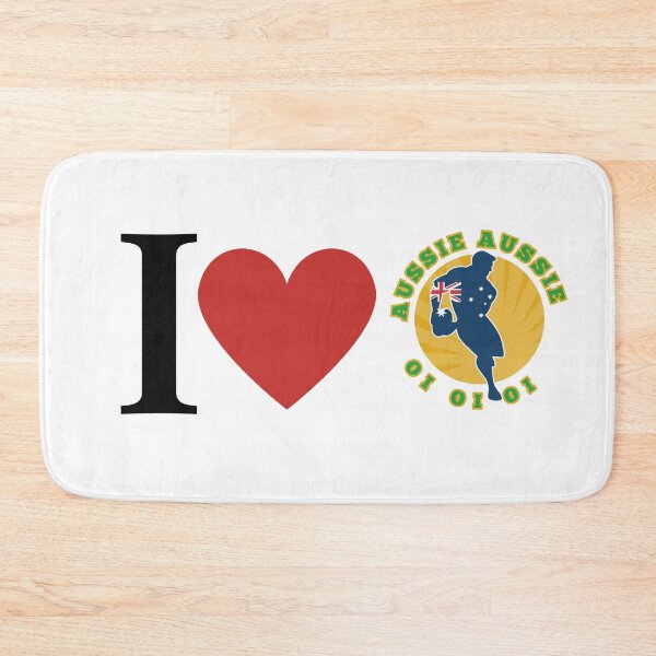 Item preview,  I Love Aussie Rugby 4 designed and sold by freedom4life.