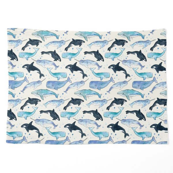 Whales, Orcas & Narwhals Pet Blanket