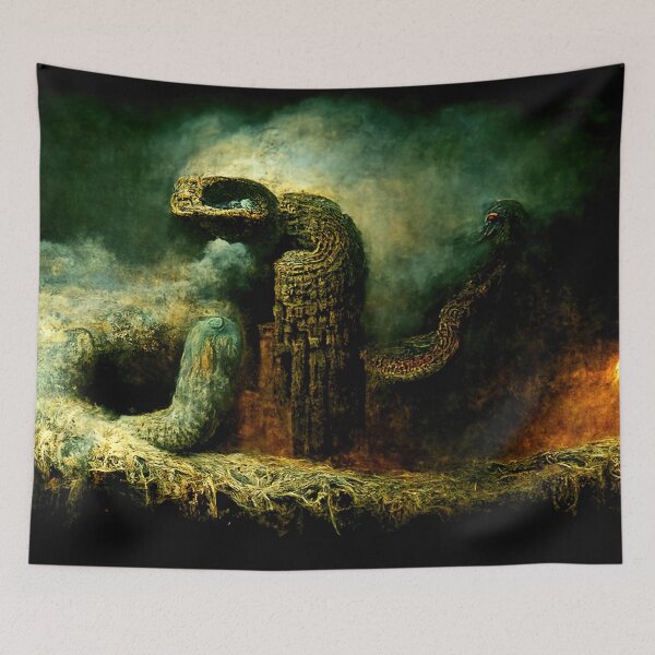 Item preview, Quetzalcoatl, The Serpent God designed and sold by AM FineArtPrints.
