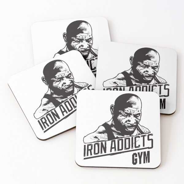 Item preview, Iron Addict Gym ( white ) designed and sold by aliamar093.