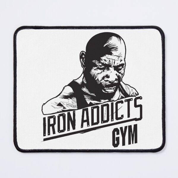 Item preview, Iron Addict Gym ( white ) designed and sold by aliamar093.