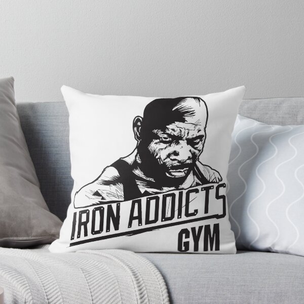 Item preview, Iron Addict Gym ( white ) designed and sold by aliamar093.