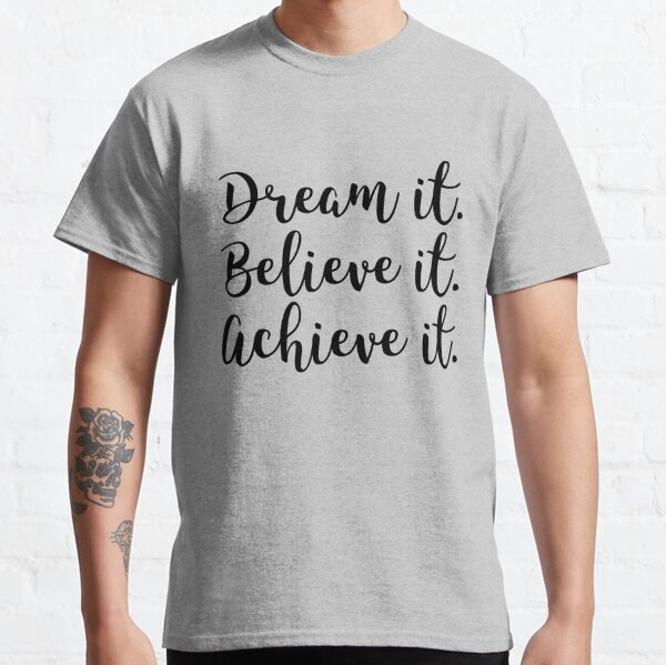 Cara - THIS IS YOUR SIGN: Believe. Dream. That's what Joshua has tattooed  on his arm now! Tattoos are not (recommended) as something you make a snap  decision on. That's why Joshua,