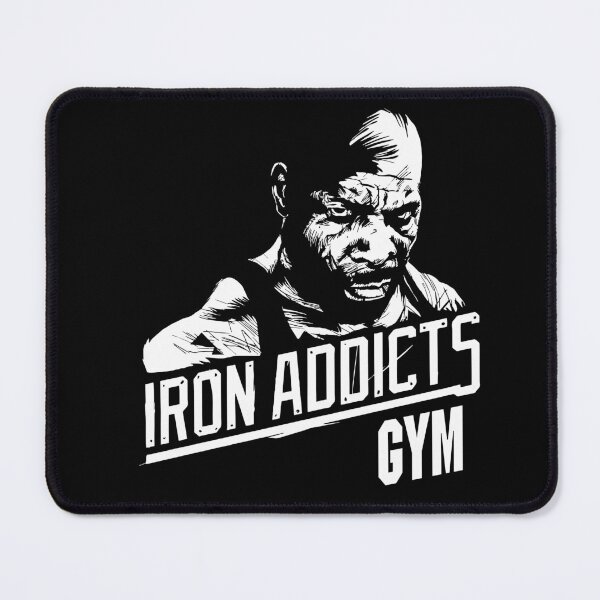 Item preview, Iron Addict Gym ( black ) designed and sold by aliamar093.