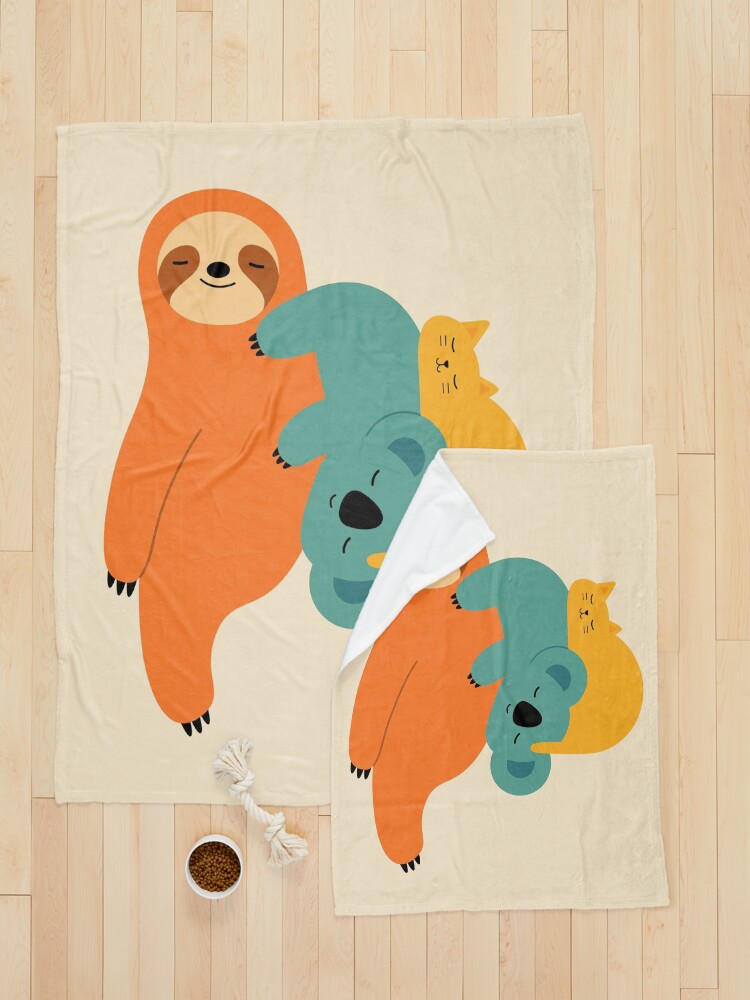 Thumbnail 5 of 6, Pet Blanket, Being Lazy designed and sold by AndyWestface.