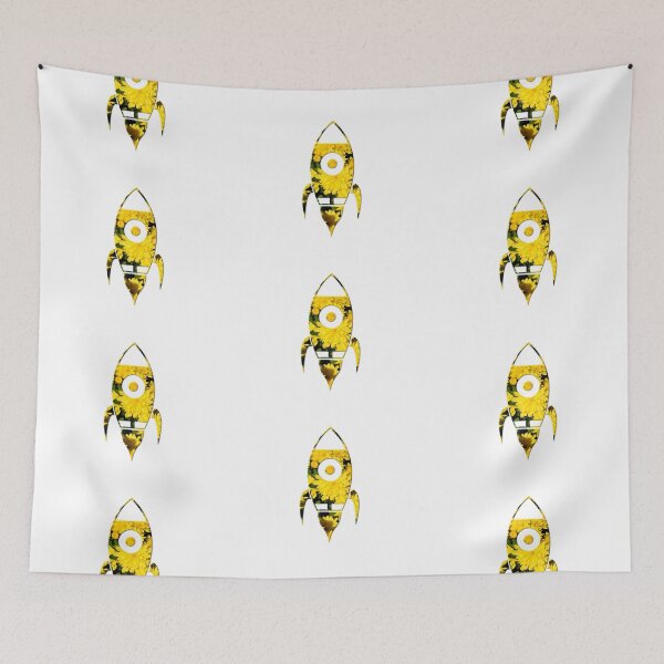 Item preview, Sunflowers-Rocket-Space designed and sold by earth wings.