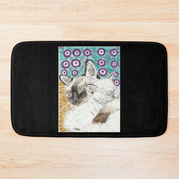 Item preview, Mother and baby Siamese cat kitten   designed and sold by VincentFr42721.