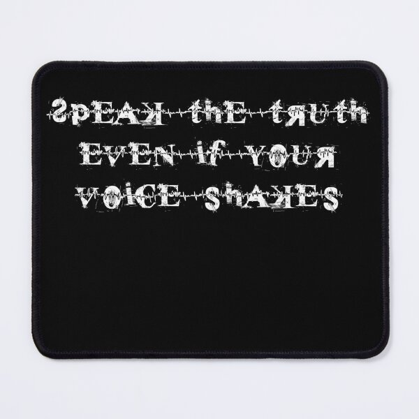 Item preview, Speak The Truth Even If Your Voice Shakes | Activist Design T-Shirt designed and sold by AlphaMstudio.