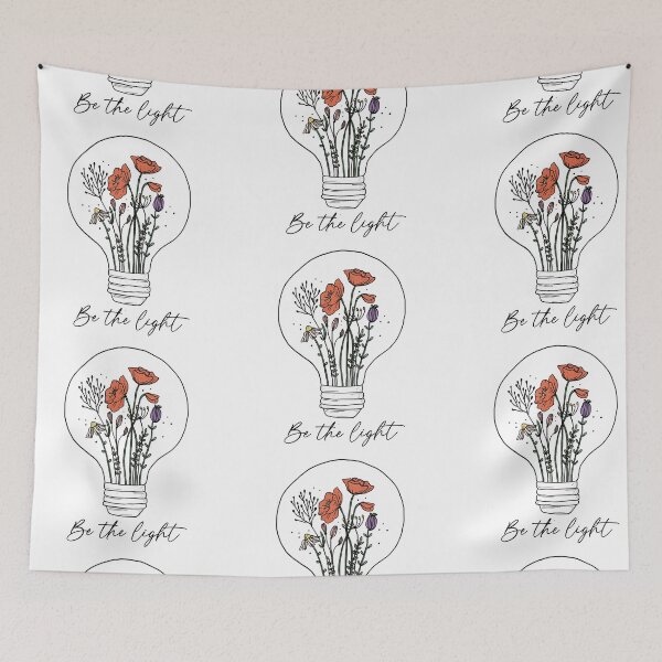 Item preview, Be the Light - Christian Motivational Quote designed and sold by CaratCo.