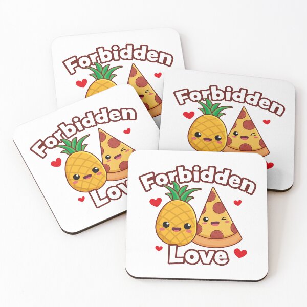Item preview, Forbidden Love, Pineapple on pizza designed and sold by PaulSDesign.