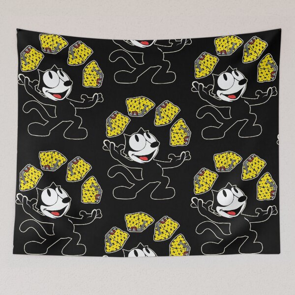 Item preview, Juggling Magic Bags Felix Cat Cartoon Old School Retro Style  designed and sold by VincentFr42721.