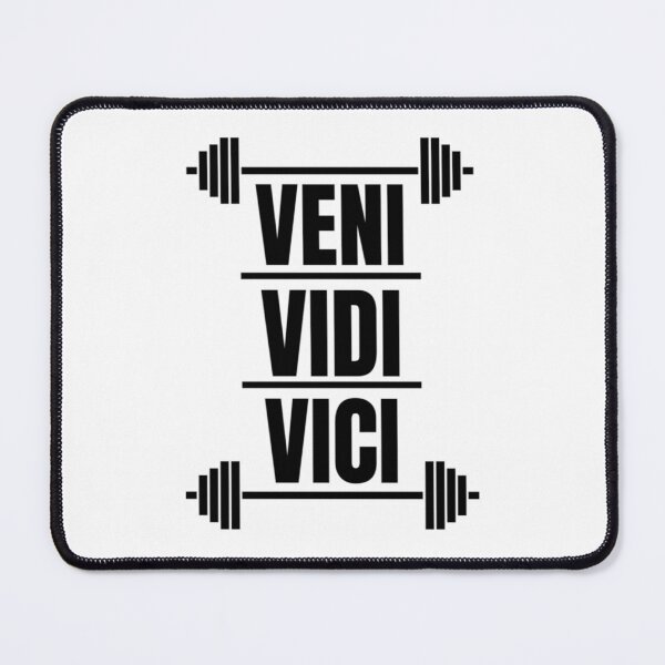 Item preview, Veni Vidi Vici Black - Gym designed and sold by GymWearDepot.