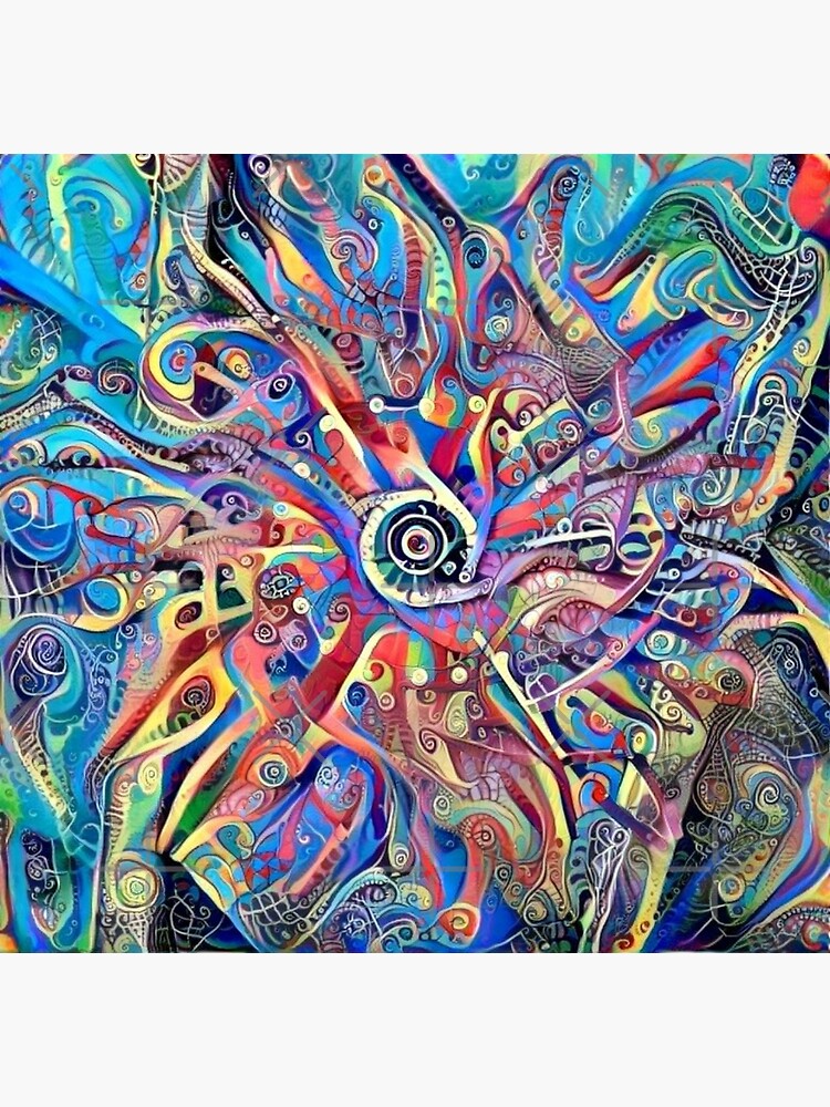 Mandala-Kaleidoscope-"Psychedelic Mandala" by Matlgirl