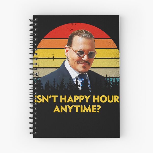 Item preview, Isn't Happy Hour Anytime Justice For Johnny designed and sold by LaroweDaniel.
