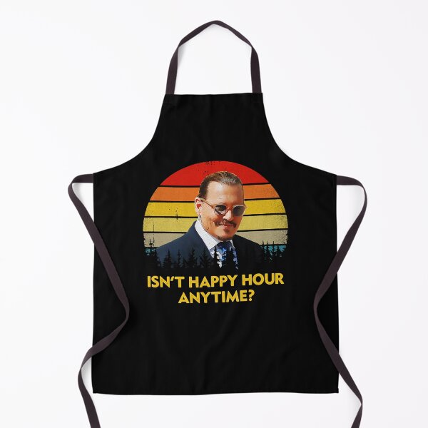 Item preview, Isn't Happy Hour Anytime Justice For Johnny designed and sold by LaroweDaniel.