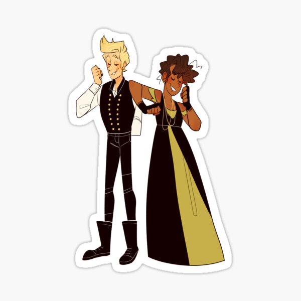 Helene and Anatole Kuragin - Great Comet Sticker